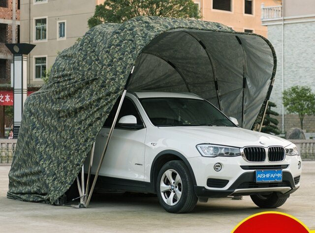 Foldable Garage - Retractable Folding Car Garage Canopy Tent