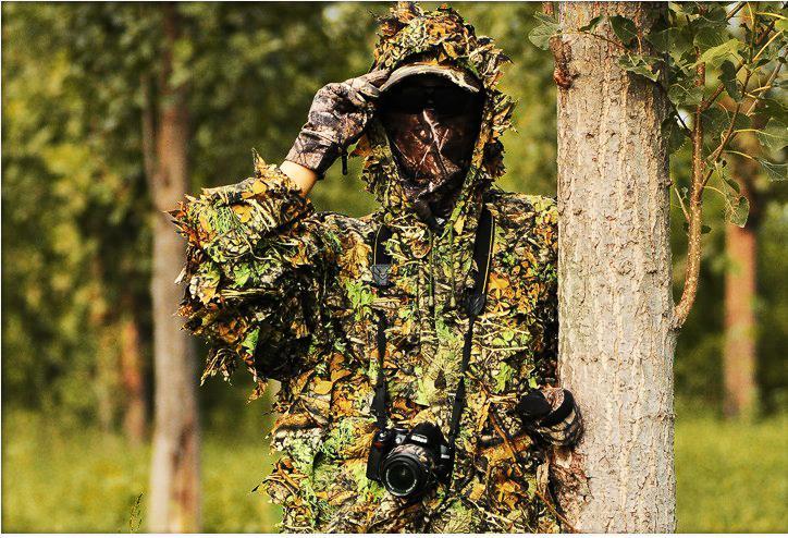 3D Maple Leaf Hunting Ghillie Suits . - All Hail Express