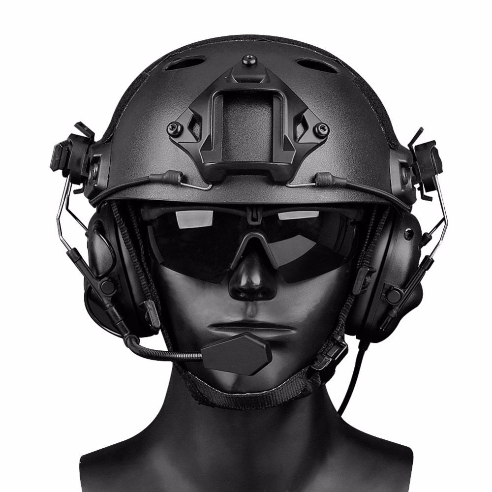 Tactical  Military Helmet Headphone Comtac Headset