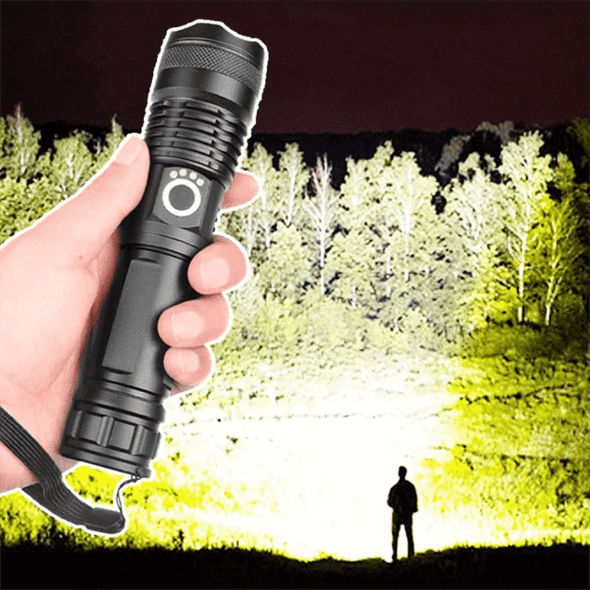 NightPal™ - illuminate - 90000 lumens Xhp50.2 Bright Flashlight